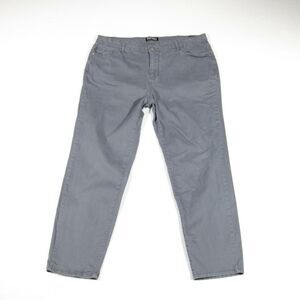 Buffalo David Bitton Jeans Womens 14 - 34x26 Cropped Medium Gray